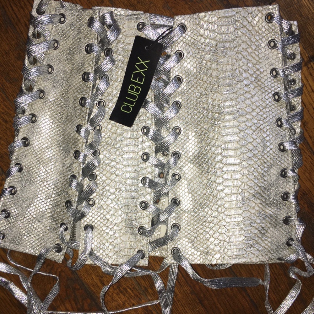 Deadstock “Club Exx” Snakeskin Skirt